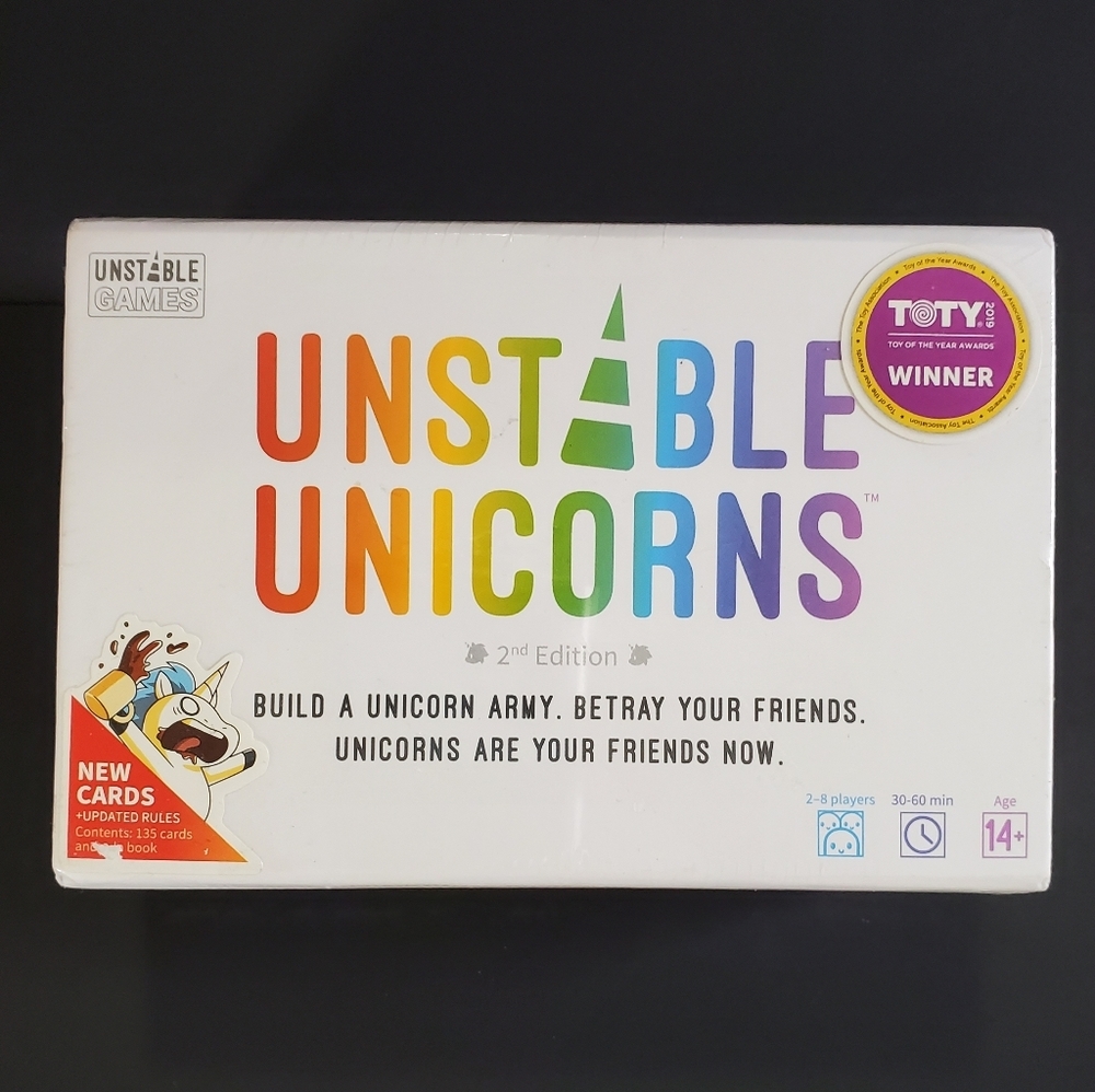 Unstable Unicorns Card Game Sealed NIP Strategy Party Game - Picture 2 of 7